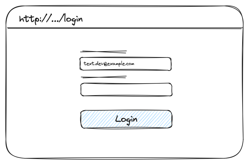 Login Page Draft